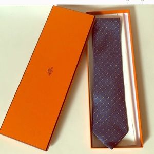 Hermès Tie - 100% Authentic